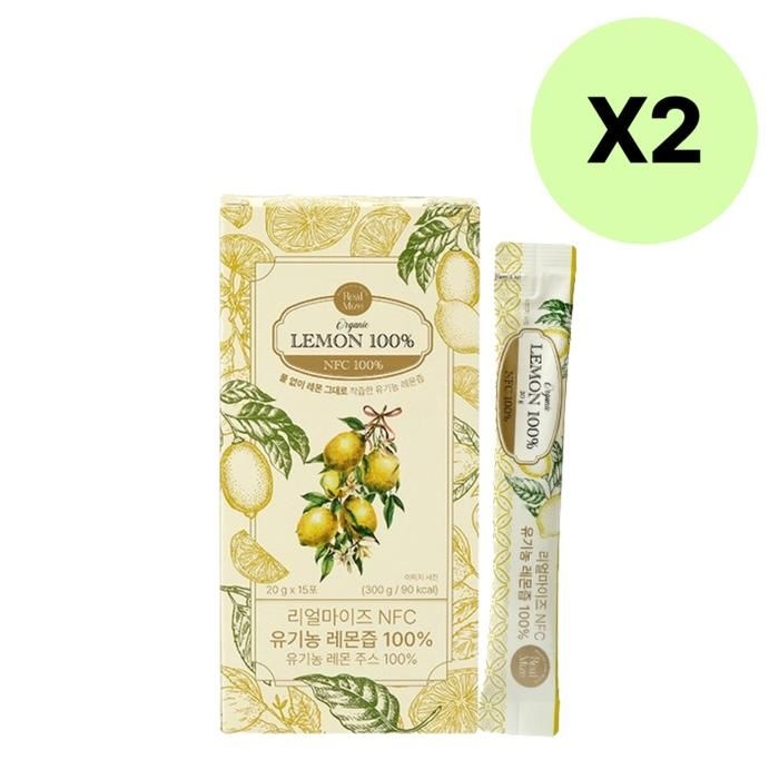 키토선생 리얼마이즈 레몬즙100 원액스틱 20g 30포