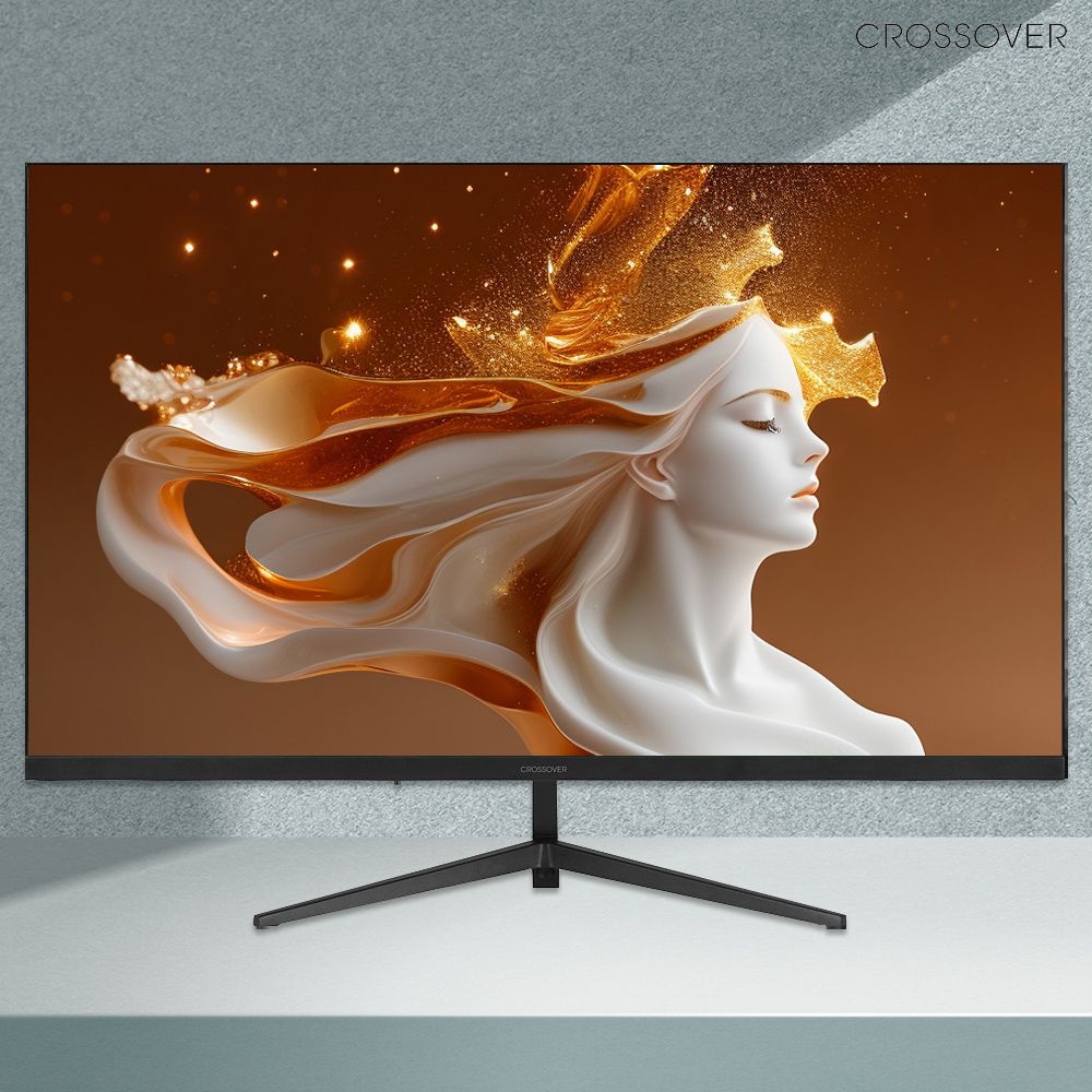 [오늘출발] 크로스오버 32QH75D IPS QHD 90Hz 81cm 게이밍 컴퓨터 모니터 무결점