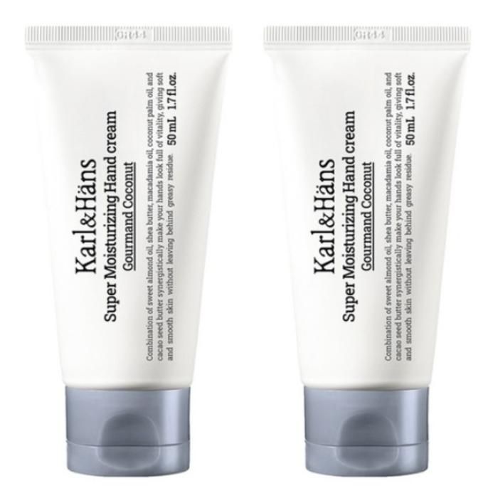 칼앤한스 보습 핸드크림 향좋은 구르망 코코넛 50mlX2