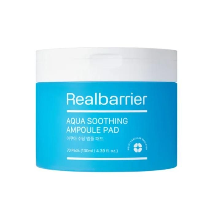 리얼베리어 아쿠아 수딩 앰플 수분 충전 패드 70매
