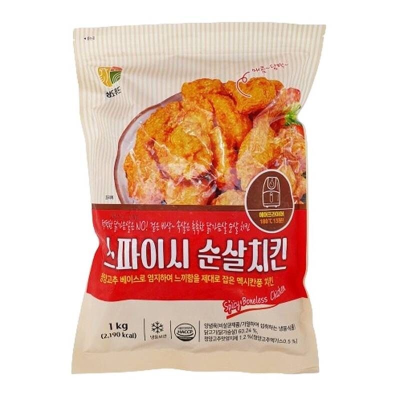 상도푸드 스파이시 순살치킨 가라아게 1kg