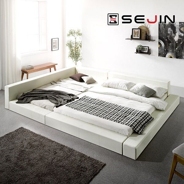 세진스완 [세진스완] 모던 비안 패밀리침대K+K-매트제외