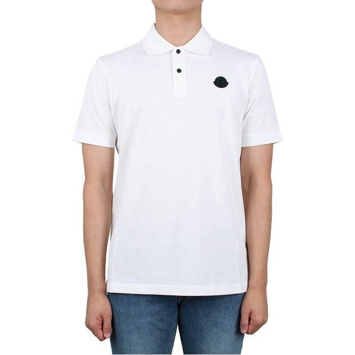 몽클레르 5%중복할인  25FW 패치로고 코튼 PK 반팔티  8A00019 89A16 031