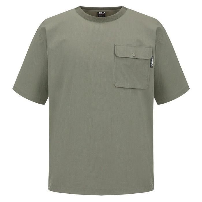 상세페이지 참조 [레드페이스][레드페이스 본사] 포켓우븐라운드하프티셔츠 REWMTSMBE6165_IC