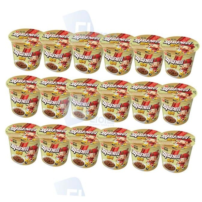 농심 [오늘도특가] 짜장면 짜장범벅 사천짜파게티 70g 18