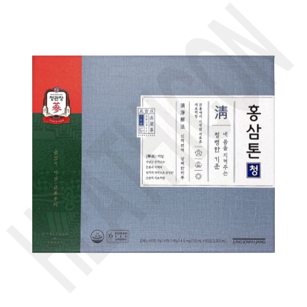 정관장 홍삼톤청 50ml  30포 환절기 목건강  도라지 배