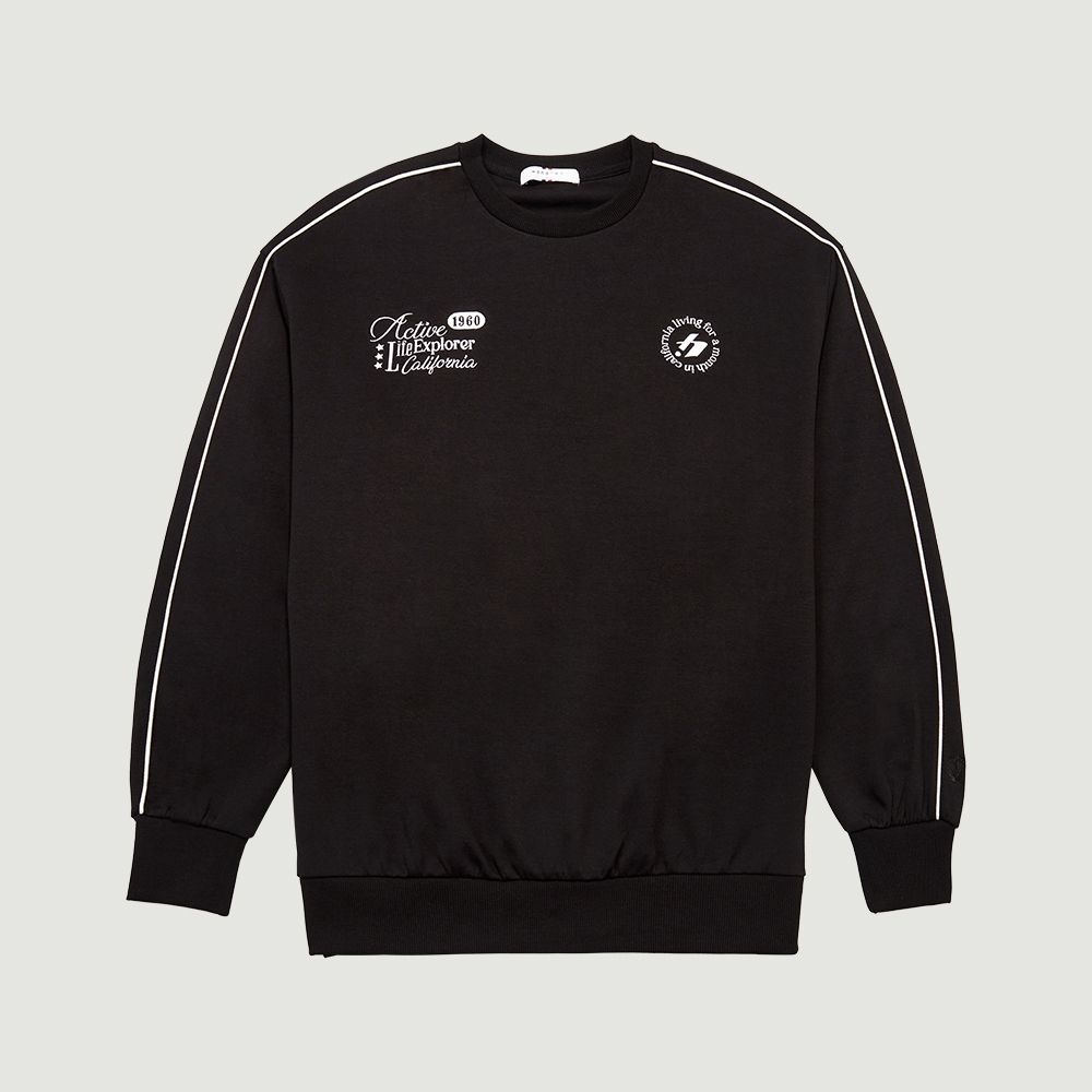 브랜드라이프스타일 행텐 [행텐]공용 핀포인트 그래픽 맨투맨-SP1046021703112