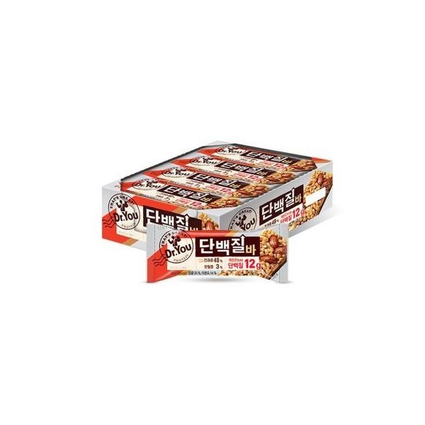 UnKnown 오리온 단백질바 50g X 12개 1곽단백질바시리얼바씨리얼바그래놀라그래놀라바견과류바골든그래놀라