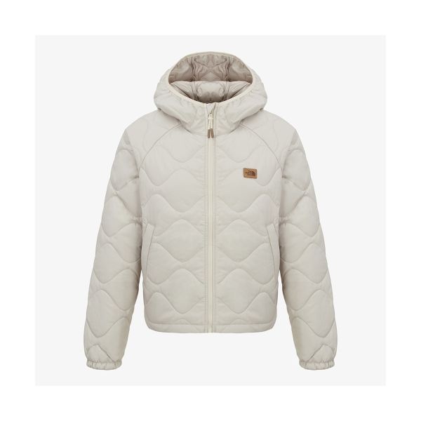 THE NORTH FACE 브랜드 노스페이스 THE NORTH FACE NJ3NR98B 여성 밀로 히트 숏 자켓 WHITE SAND 642527