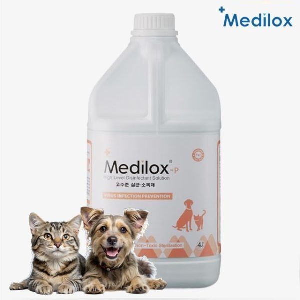 UnKnown 메디록스P 펫 강아지 고양이 살균소독제 4L