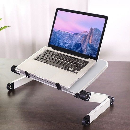 노트북 받침대 쿨링각도 조절 높이 학생 접이식 노트북 거치대