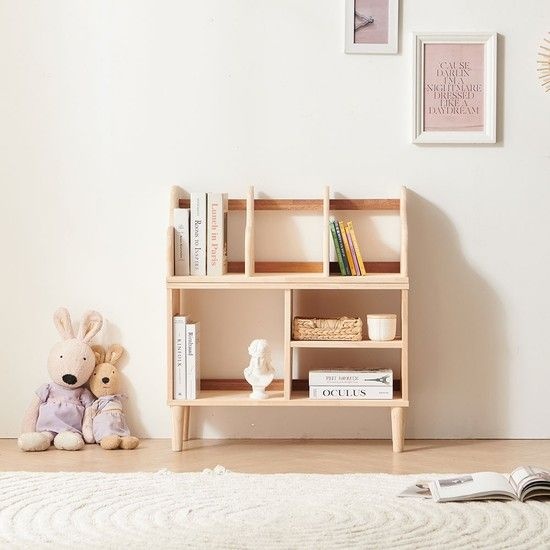 퍼니처홈 책꽂이 거실장 2단 800 수납장 선반 TV장