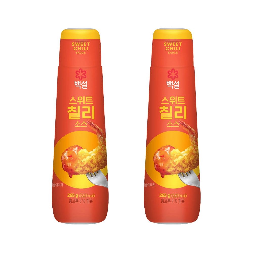 CJ제일제당 백설 스위트칠리 소스 265g x2개