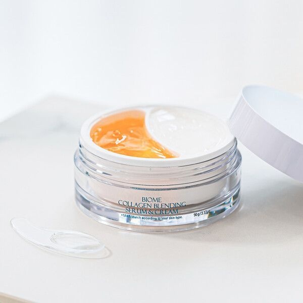 프레티 바이옴 콜라겐 블렌딩 반반크림 세럼45g+크림45g