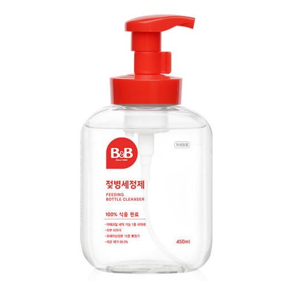 비앤비 젖병세정제 거품형 용기 450ml x1개