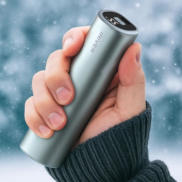 아이리버 360도 충전식 손난로 보조배터리 TRINI-D360