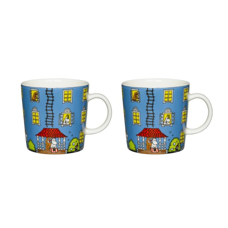 [롯데백화점] 이딸라 무민 머그 300ml 2개 세트 무민 하우스 [코리아세일페스타] LE1220417739