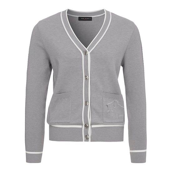 여성골프긴팔스웨터 H432 헨리 꽈배기조직 가디건SW 1HCSWF4559M_SC