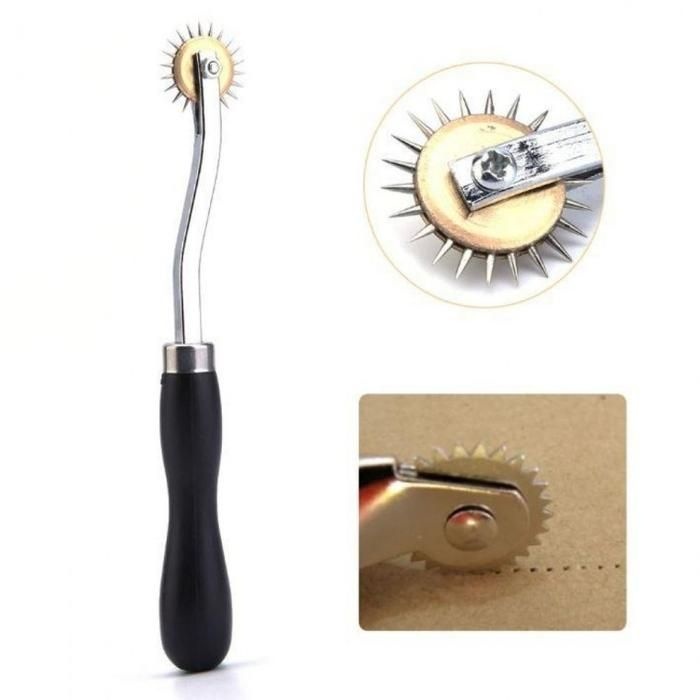 가죽 마킹휠 간격 종이 라인 기어 공예 헝겊 룰렛 옷