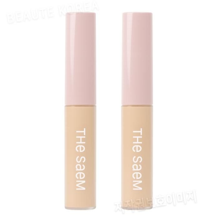 더샘 커버 퍼펙션 픽실러 01 클리어 베이지 2개