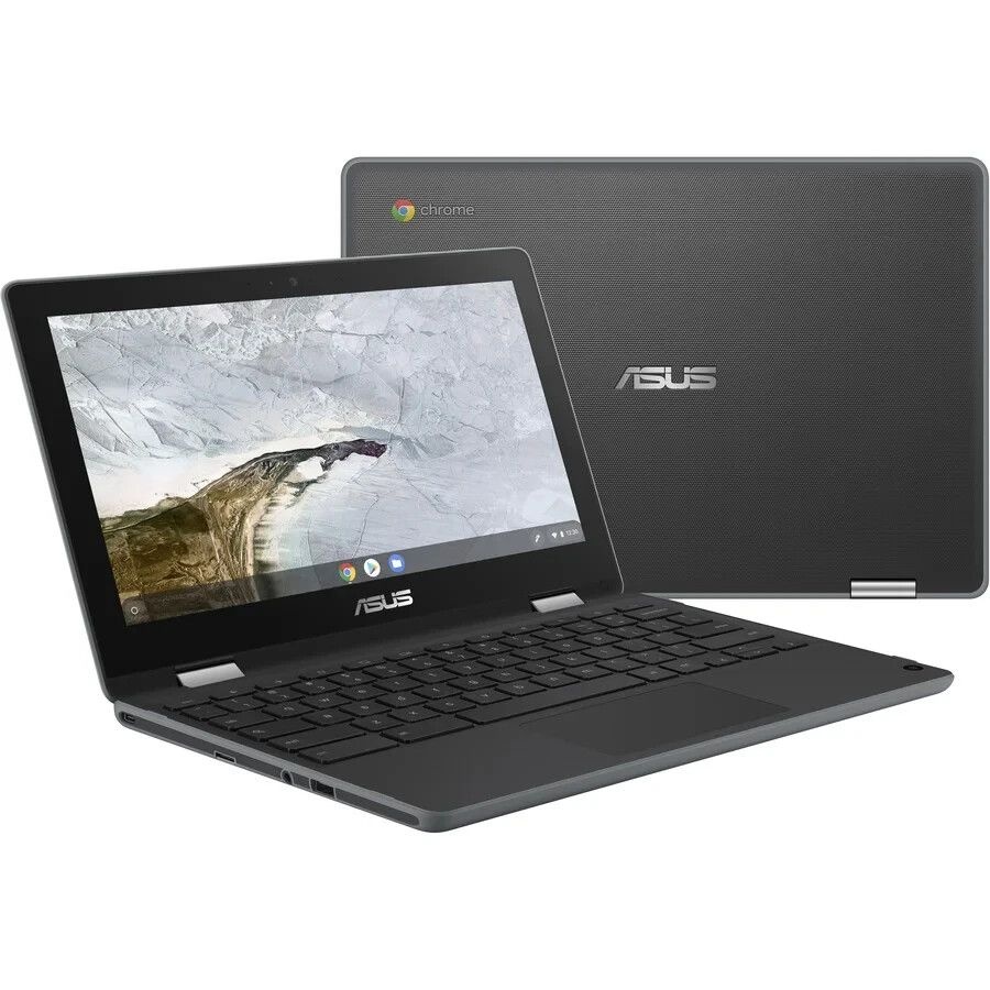 ASUS 노트북 [세금포함] [정품] 크롬북 플립 C214MA-C1RS-CA 11.6 터치 2-in-1 Intel 4GB 64GB 크롬OS 가성비 가벼운 인강용 320434
