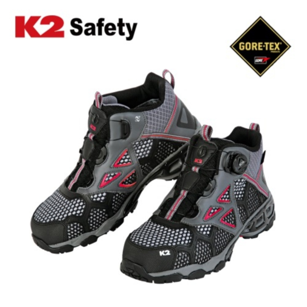 [패션플러스][도매마트]K2 세이프티 고어텍스 다이얼 6인치 안전화 KG-60