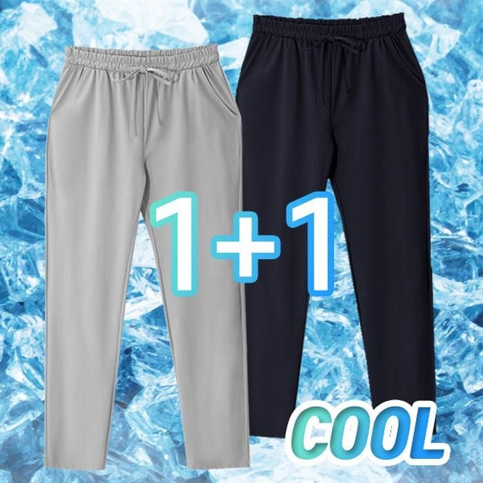 [엠엔씨][MNC] 1 1 남녀공용 NO구김아이스 밴딩바지 (MDIP167FF)