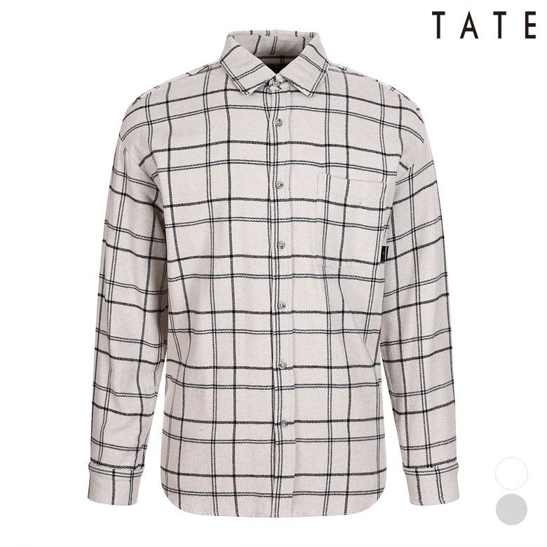 (현대Hmall) [테이트] 남성세미오버핏체크셔츠_KABW9MRC010