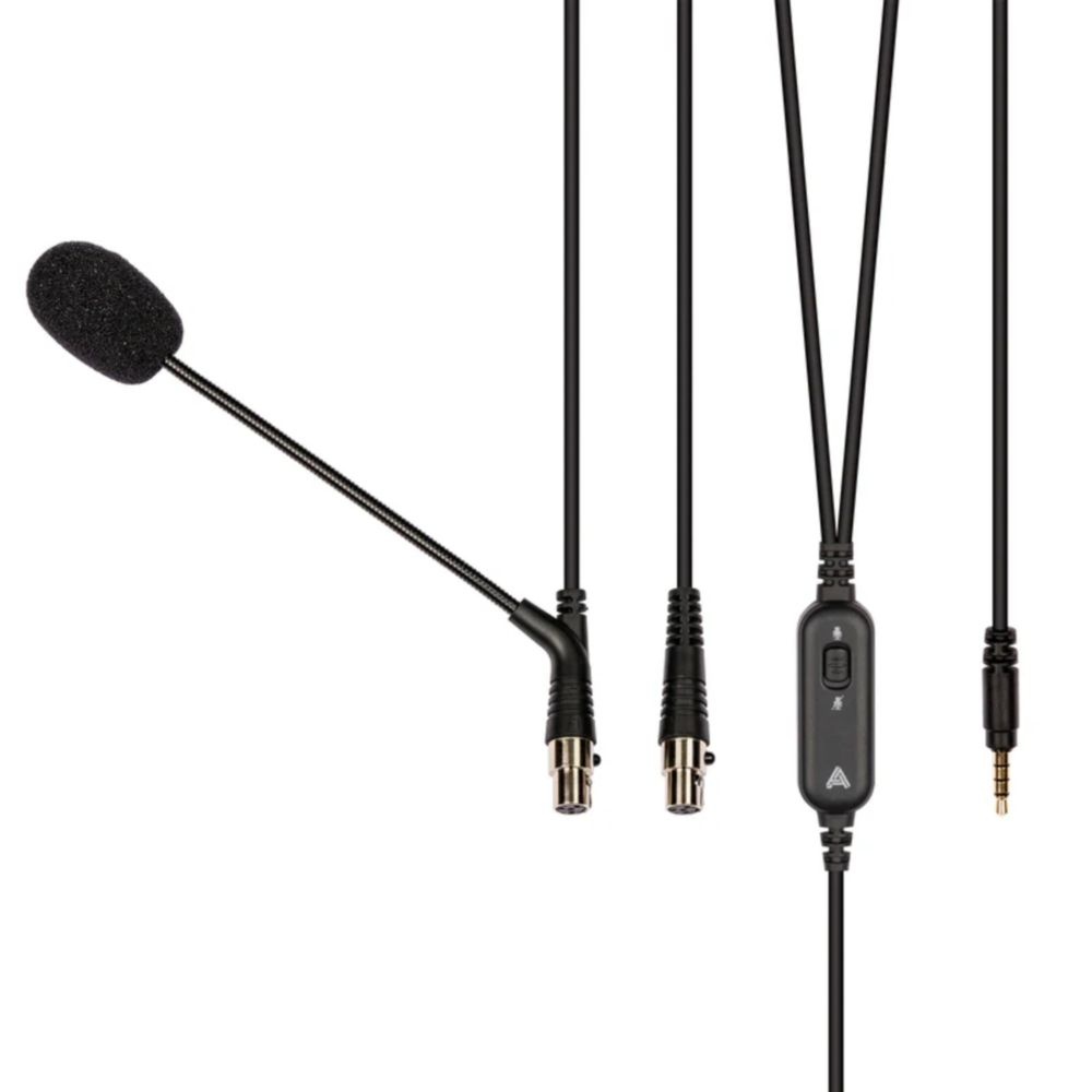 [해외] Audeze LCD 오버이어 헤드폰 호환 붐 마이크 케이블