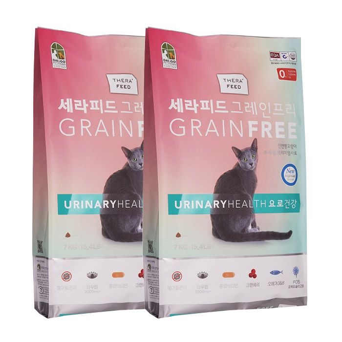 세라피드 그레인프리 요로관리 7kg x 2개