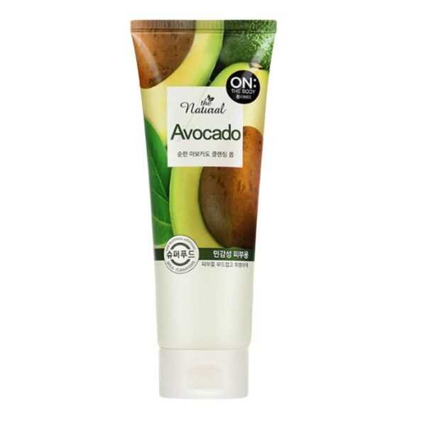 온더바디 더내추럴 클렌징폼 순한아보카도 120g, 4개
