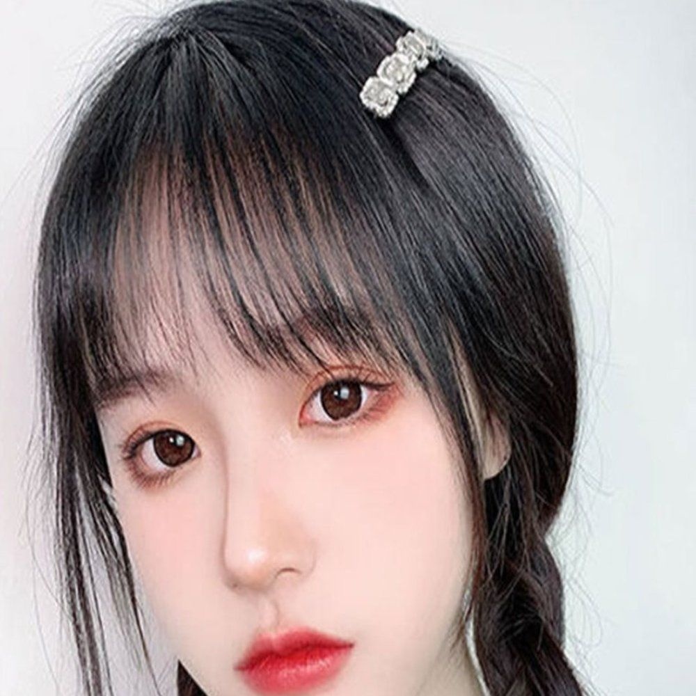 포인트피스 헤어악세사리 플뱅앞머리 사이드뱅 앞머리 가발 2COLOR