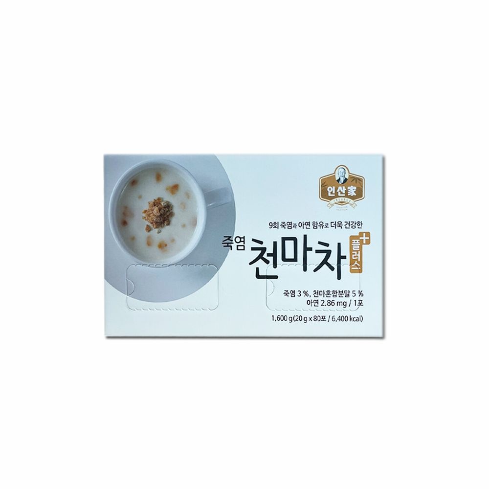 인산가/인산 죽염 천마차 플러스 20gx80포 1박스 / 리뉴얼_TT