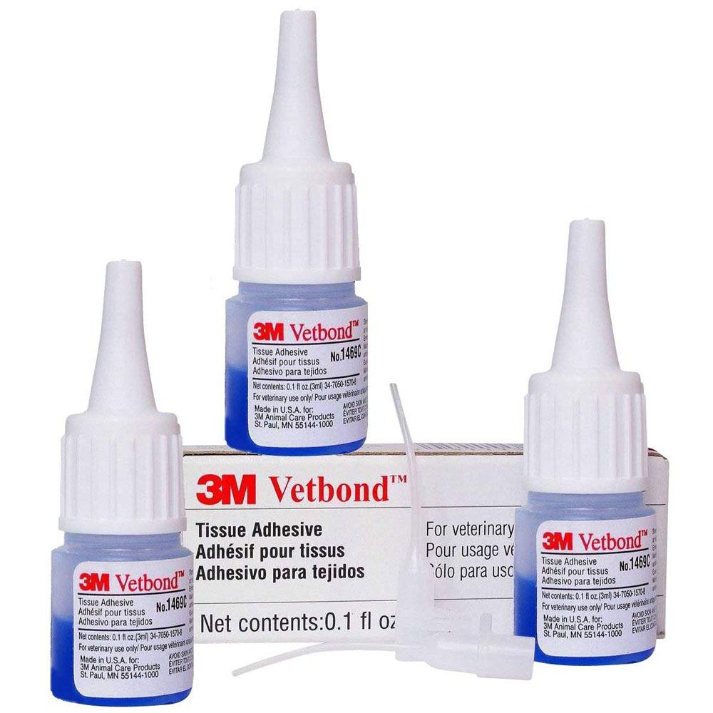 3M 벳본드 조직 접착제 3개세트 1469c 애견미용본드 3M Vetbond Tissue Adhesive