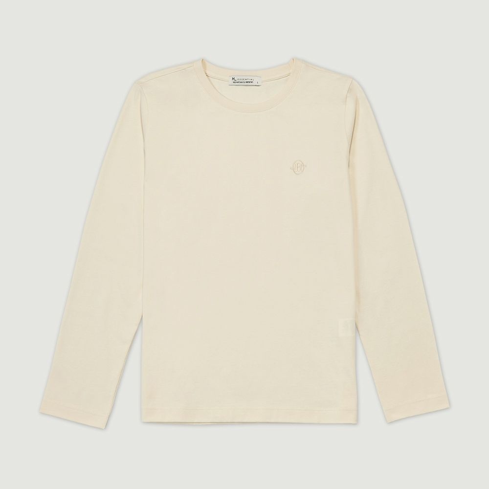 브랜드라이프스타일 행텐 여성 레귤러 베이직 자수 티셔츠-SP1043060113105