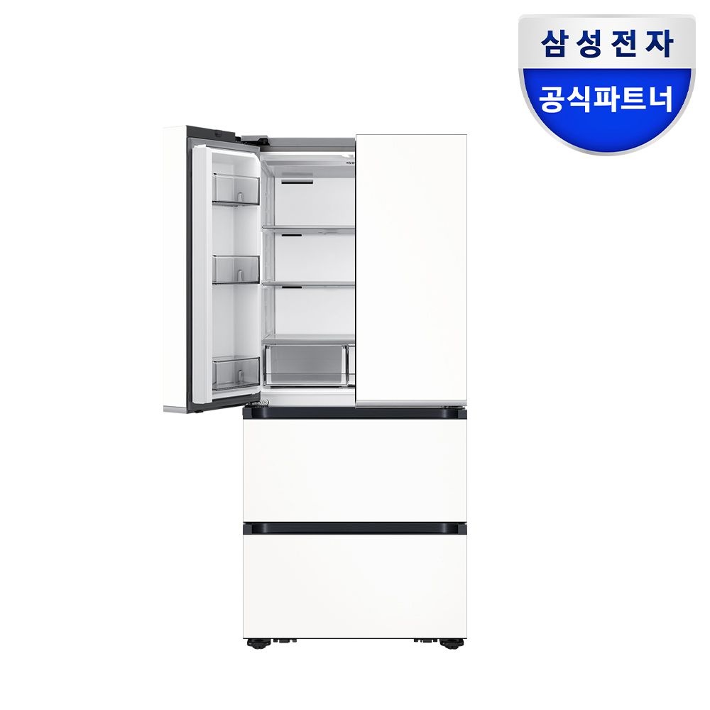 삼성전자 비스포크 AI 김치플러스 김치냉장고 RK70F49M2ZD 에센셜 화이트 490리터 4도어 메탈쿨링 2025 신모델