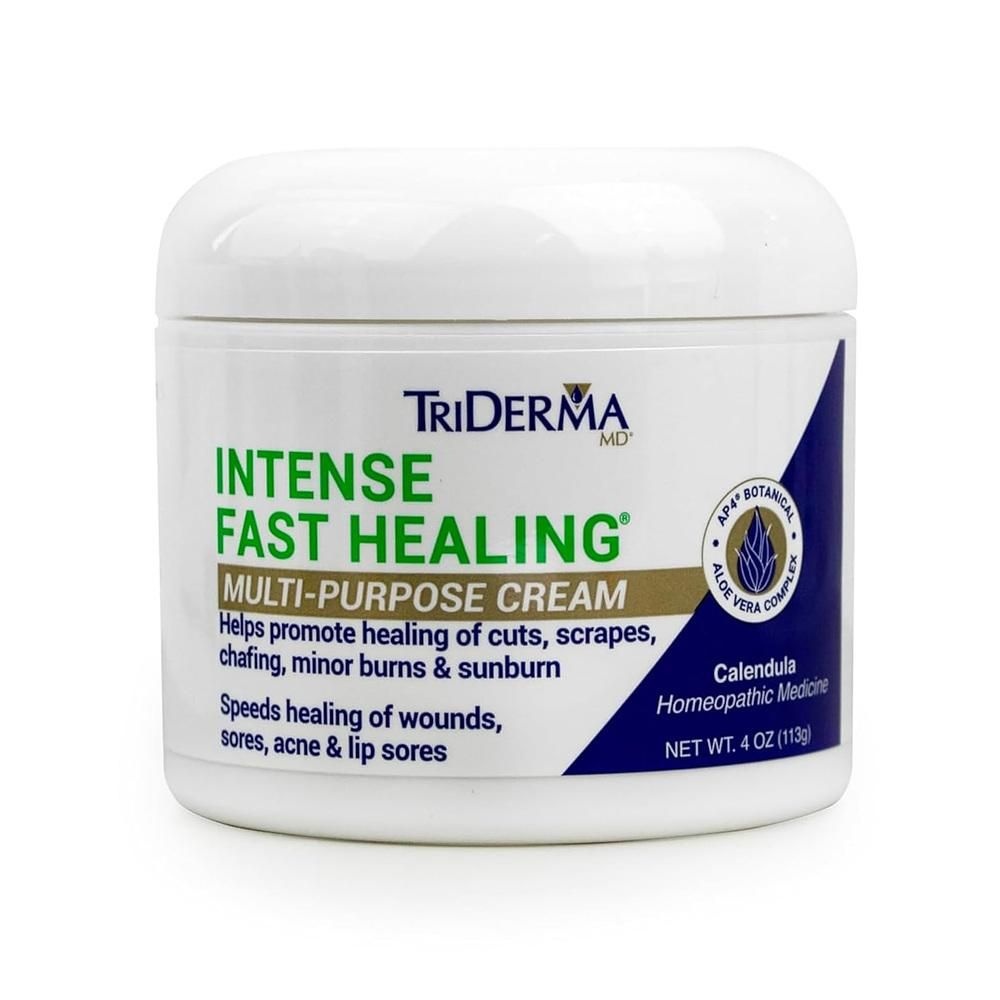 TriDerma [해외] TriDerma 인텐스 페스트 힐링 크림 113g 1팩 TriDerma Intense Fast Healing Cream, Decreases Healing Tim