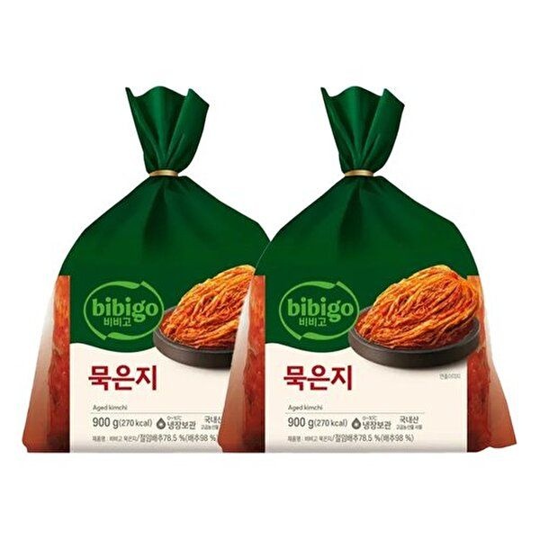[CJ제일제당][T]비비고 묵은지 900g x2개