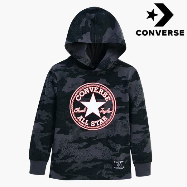 플레이키즈 프로 [패션플러스][플레이키즈프로][컨버스키즈] CO정글카모 후디티셔츠B E211TS337P (주니어)