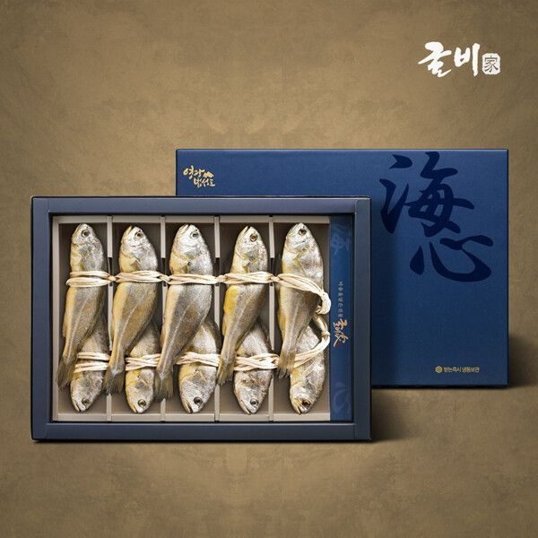 굴비가 굴비家영광법성포 굴비선물세트 7호 굴비10미:1.1kg이상 20 21cm이상