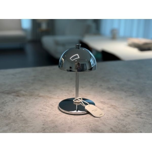 루미르R 포터블 램프 크롬 무선 조명 단스탠드