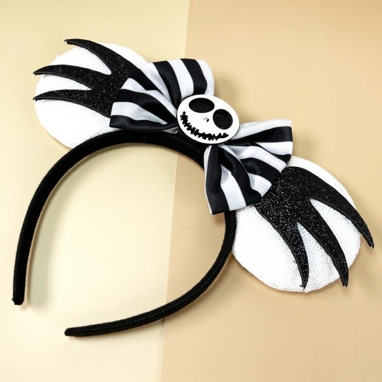 해골 마우스 머리띠 생일 파티 놀이공원 행사