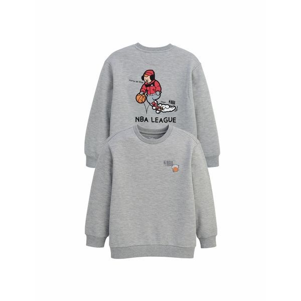 [보리보리]NBA 느바 캐릭터 기모 맨투맨 K214TS050P