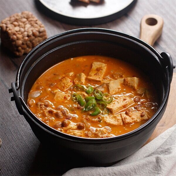 후레쉬 Fresh 앙트레 간편조리 쿠킹박스 밀키트 보글보글 청국장찌개 2인분 545g