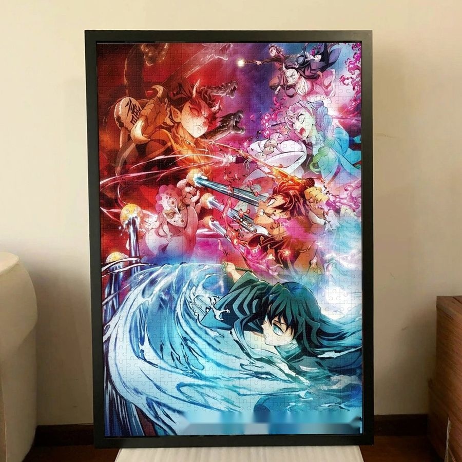 [해외] 귀멸의 칼날 500 퍼즐 300피스 귀칼게임 아카자 무이치로