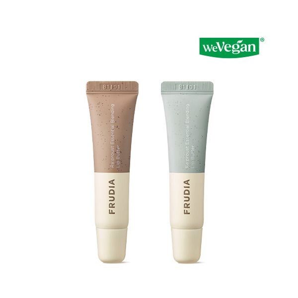 [후르디아] 리프루스트 에센셜 블렌딩 립 버터 2종 세트 /비건 립밤