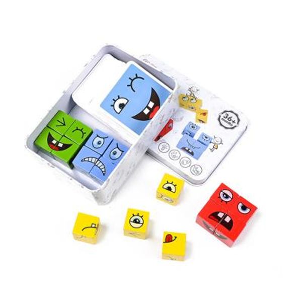 맥킨더 얼굴 표정 맞추기 루빅 큐브 스피드 보드게임 B370