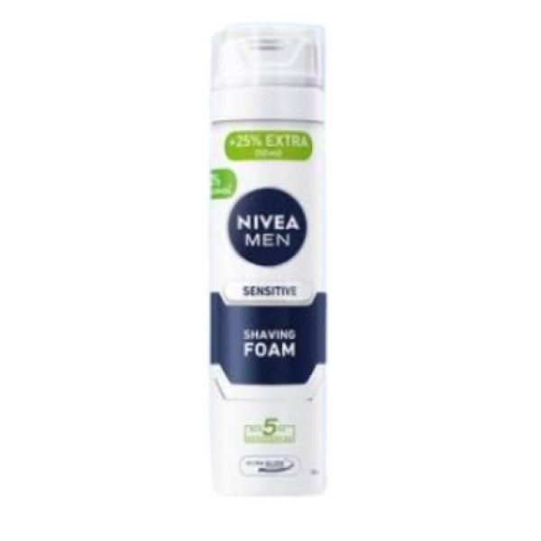 니베아 맨 센서티브 쉐이빙 폼 면도크림 대용량 250ml