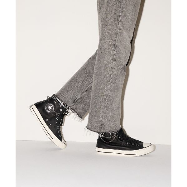 [국내매장판] 컨버스 CONVERSE 척테일러 올스타 체인 레더 블랙 A16409C 172247