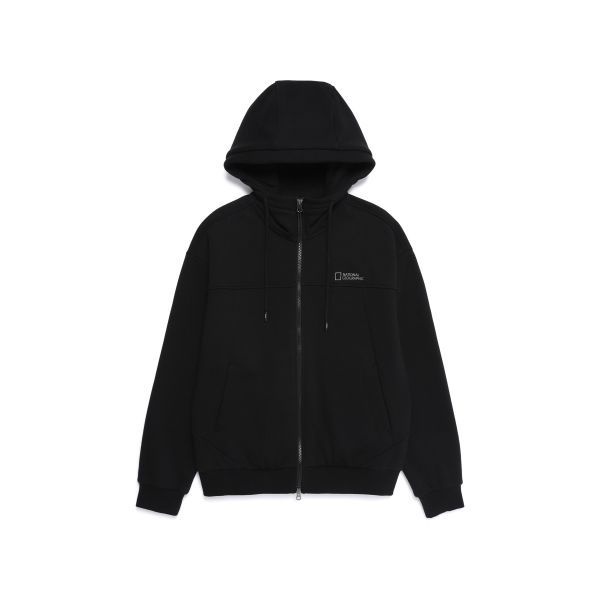 <매장정품> NATIONALGEOGRAPHIC 내셔널지오그래픽 N254UFT040 핀테일 폴리샤 트레이닝 후드 집업 BLACK N254UFT040099 713682